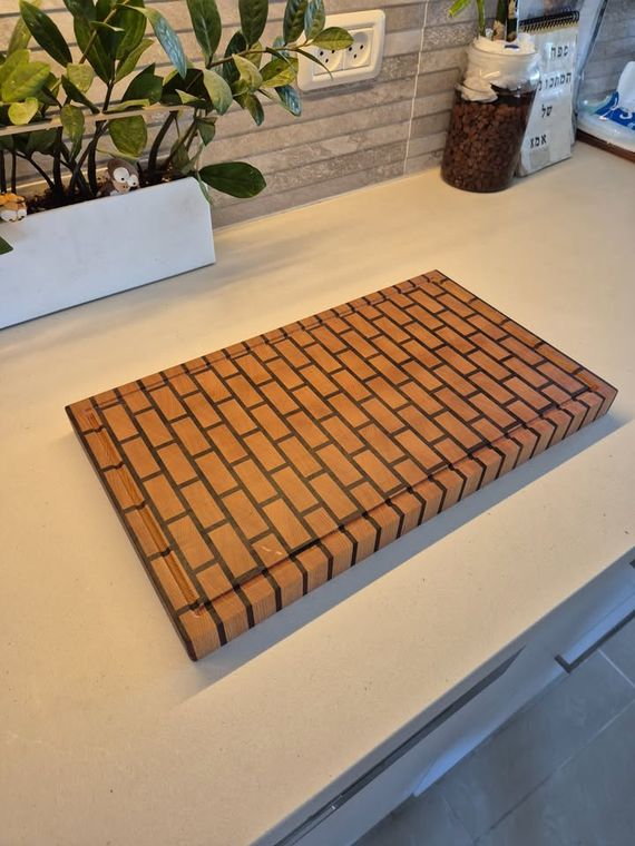 Maple & Walnut End Grain